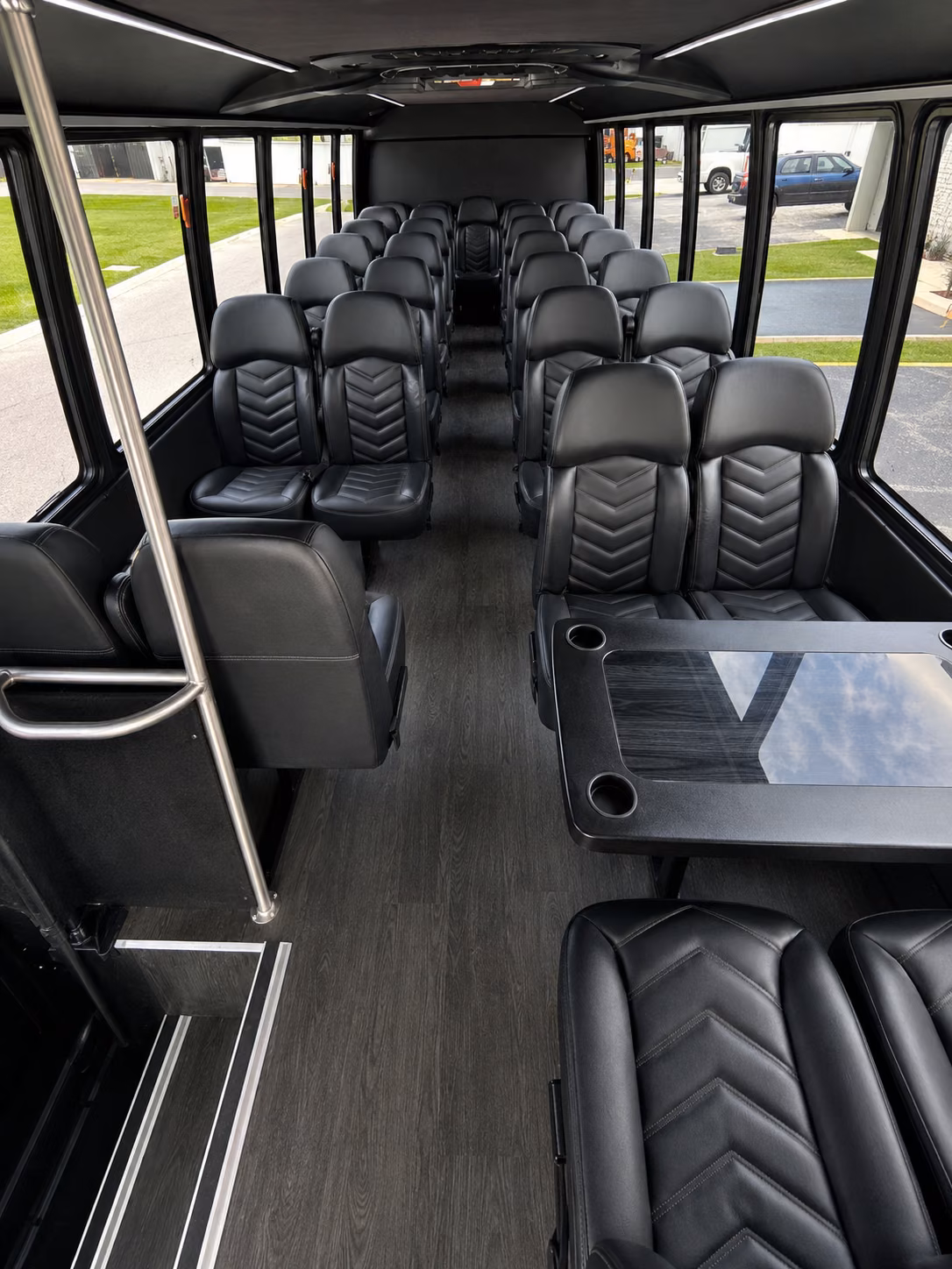 booking a prom bus in santa cruz when highway 1 and downtown get busy