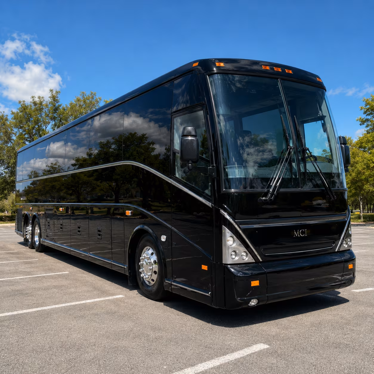 long distance charter buses for away games and road trips from santa cruz