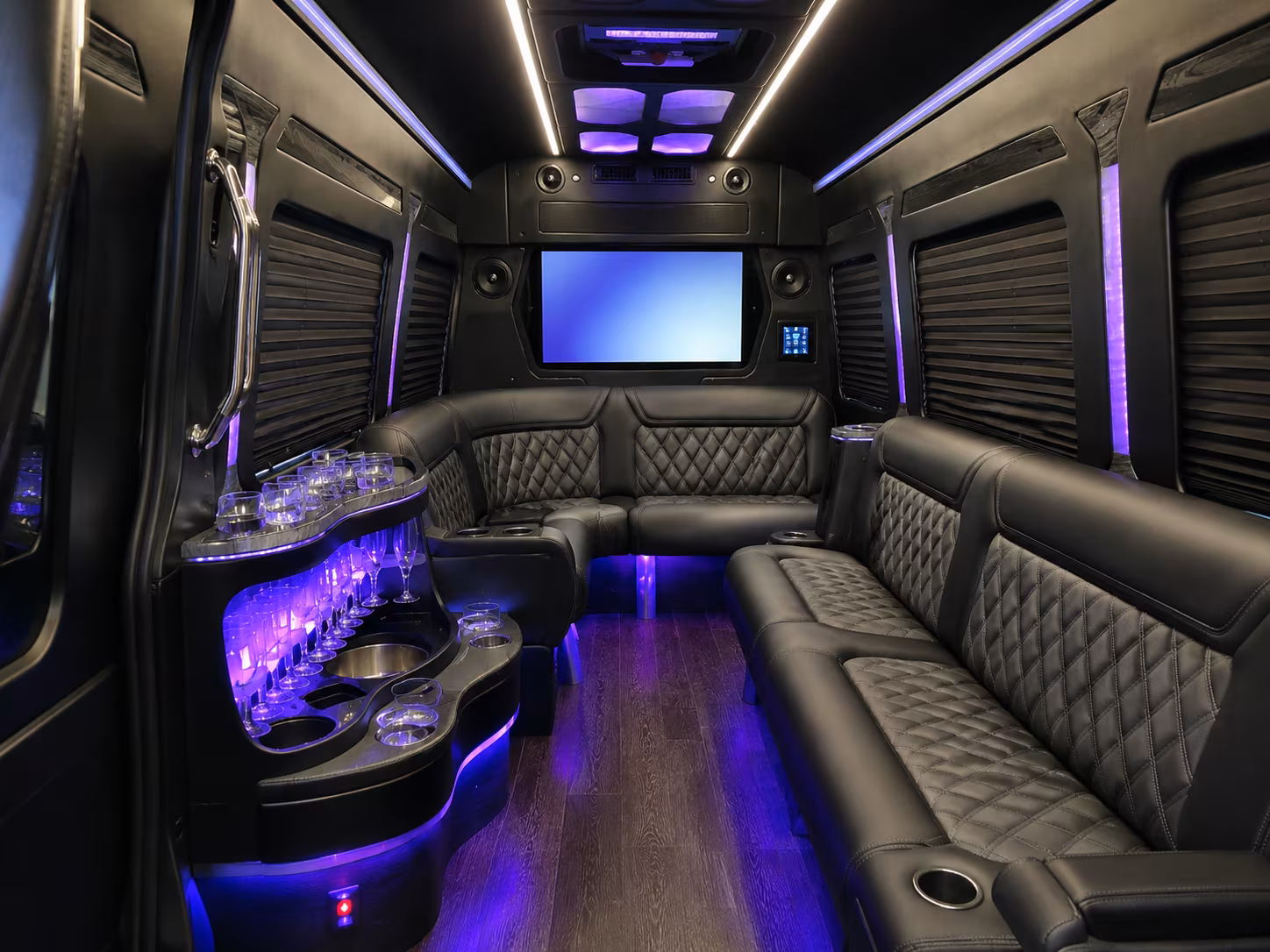 pre prom and post prom bus rentals around the santa cruz boardwalk area