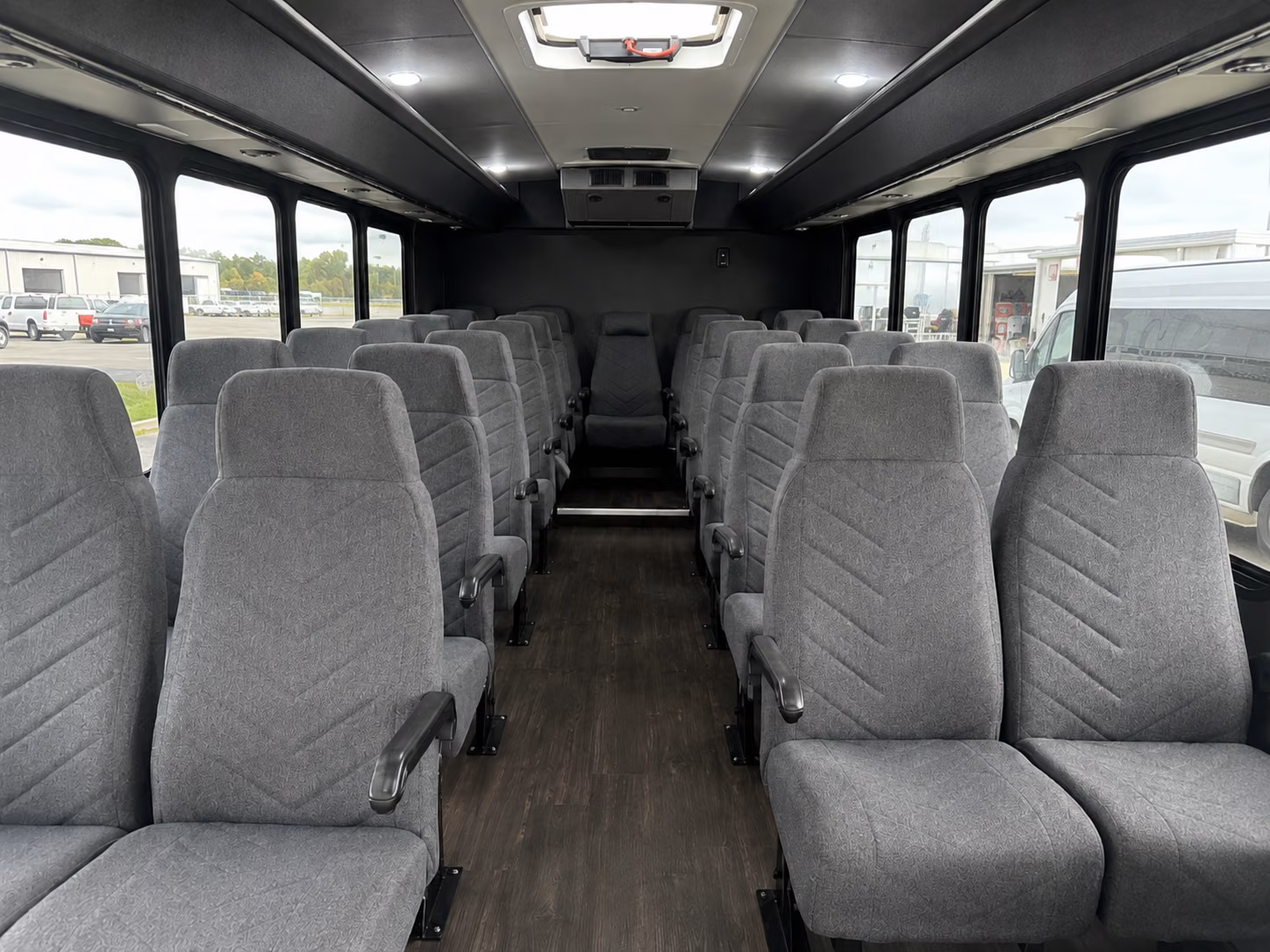 santa cruz 20 passenger minibus interior