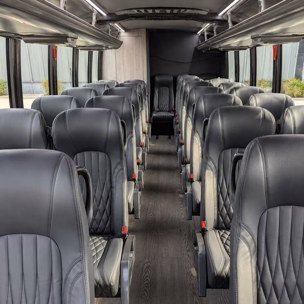 santa cruz 30 passenger minibus interior