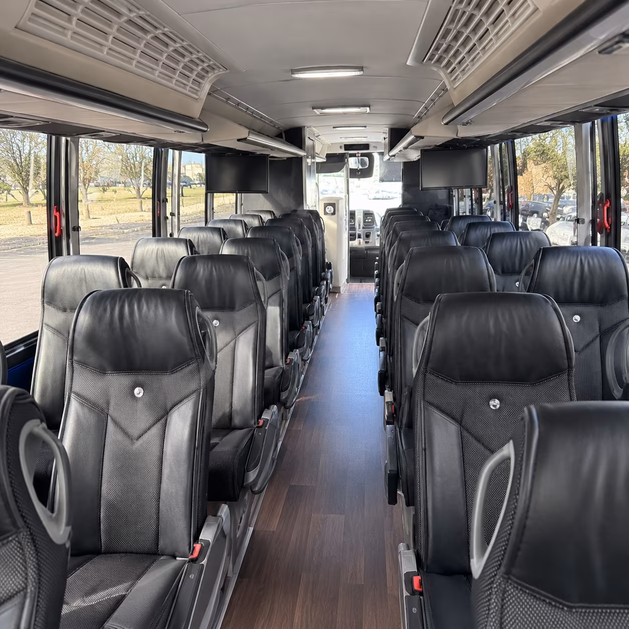 santa cruz corporate event transportation onboard seating