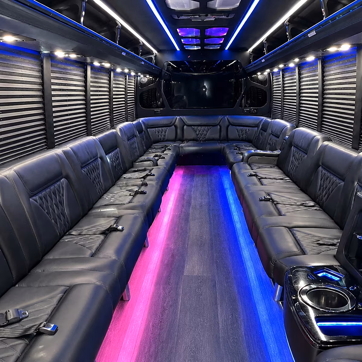 santa cruz party bus rentals inside