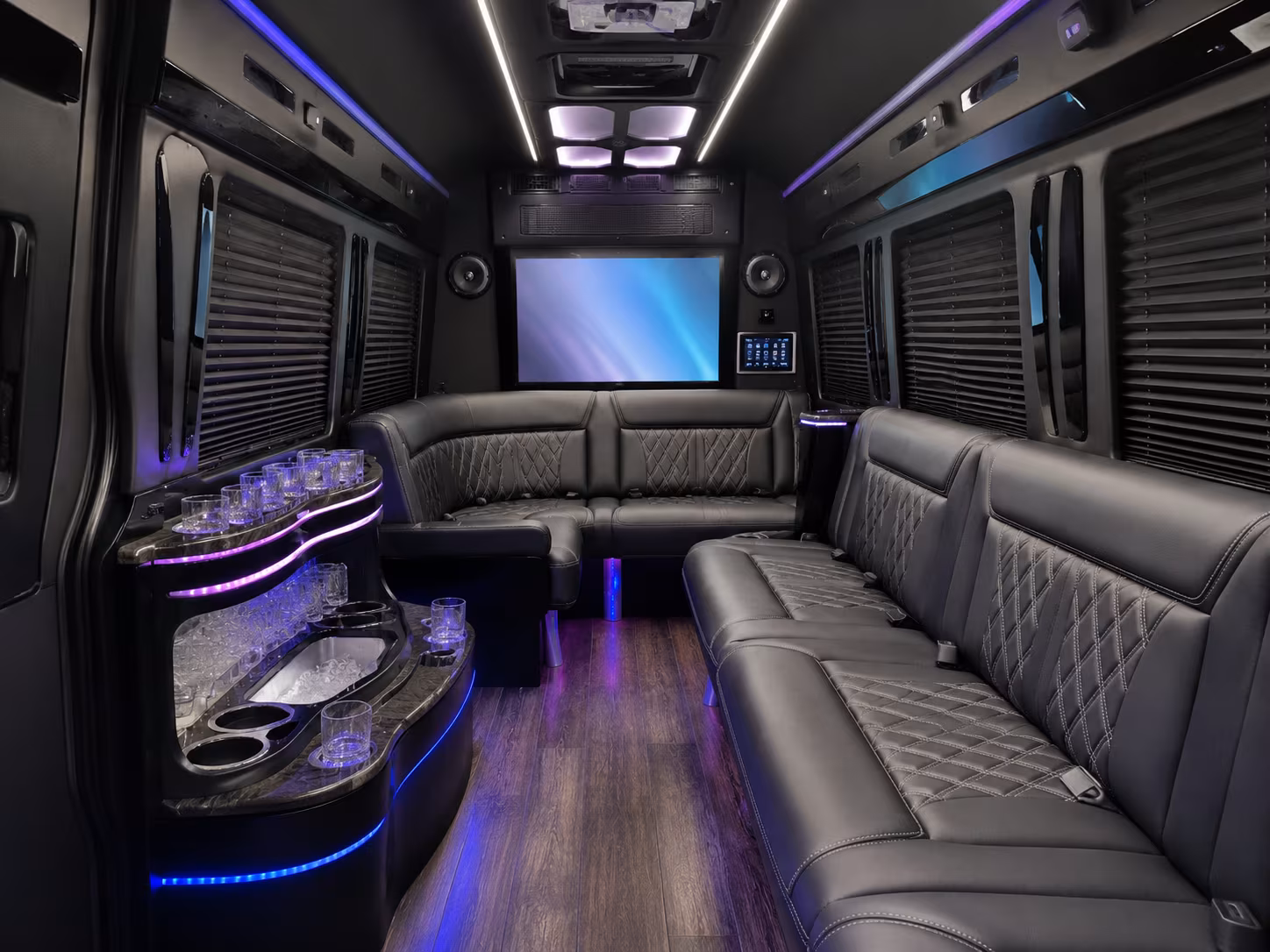 santa cruz prom transportation onboard seating
