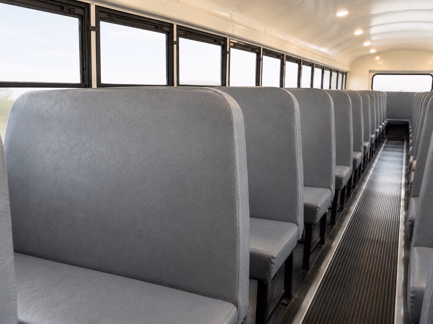 santa cruz school bus inside