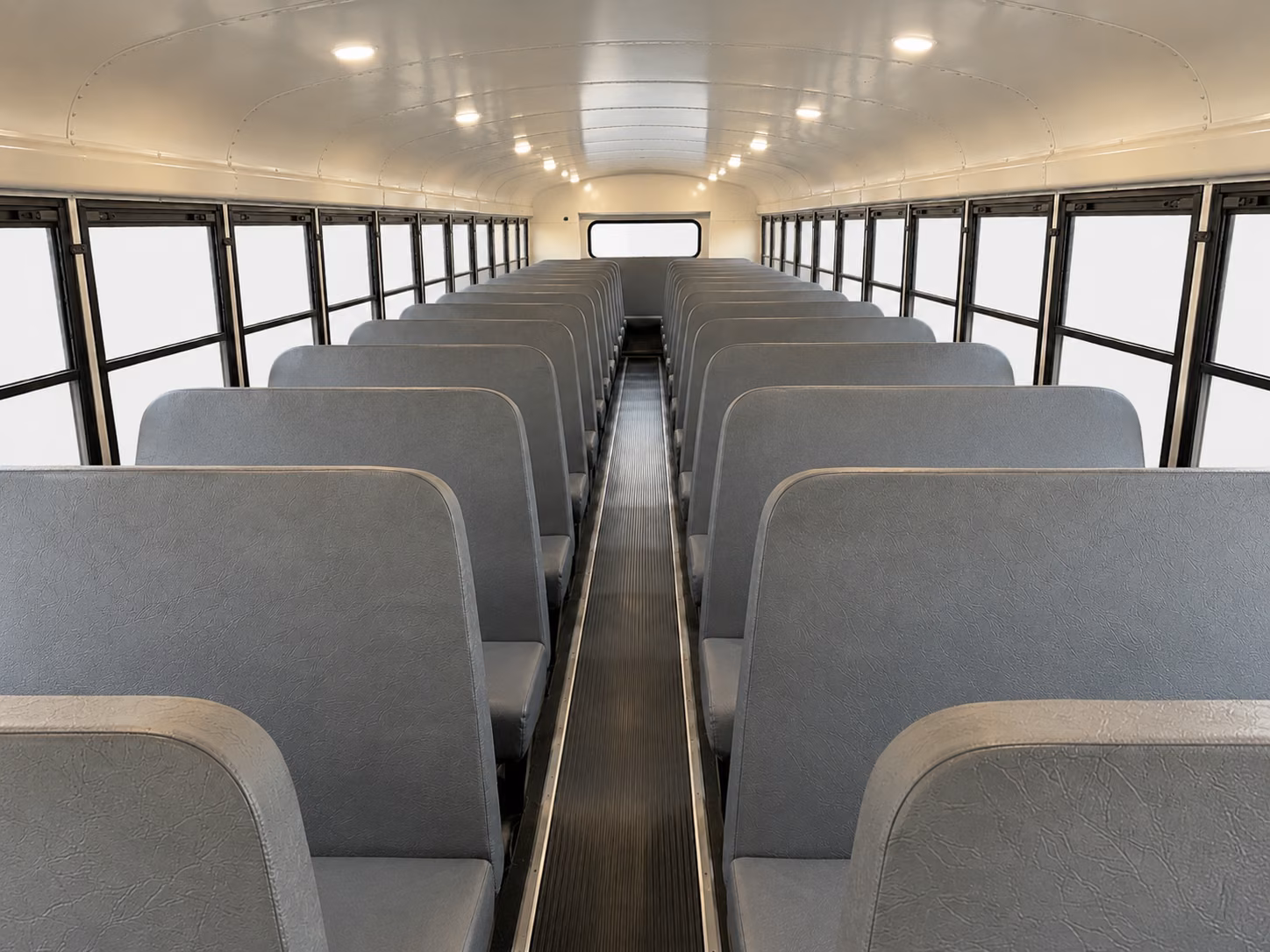 santa cruz school bus interior