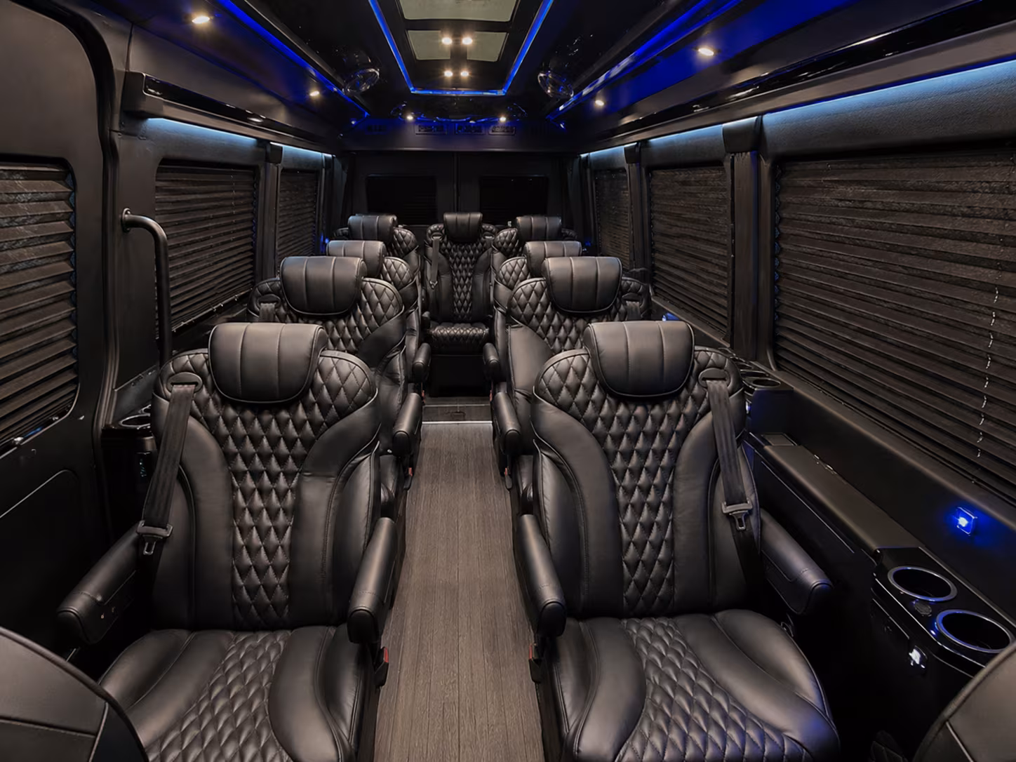 santa cruz sporting event transportation onboard seating