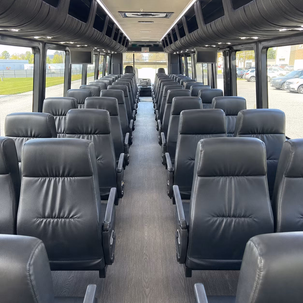 winery tour buses for santa cruz mountains wedding weekends